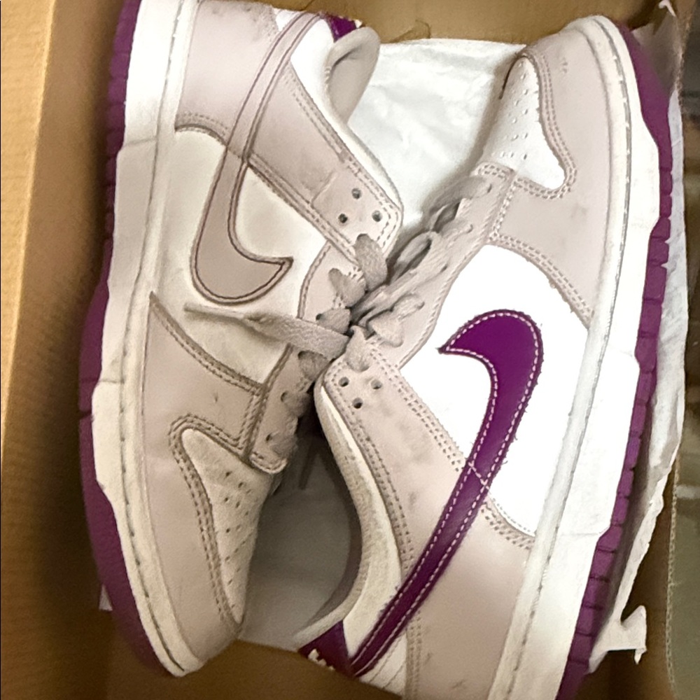 Nike Women's Sneakers in Purple and White